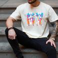 Dabbing Baseball Ice Cream Drip Number 67 Birthday Party Men's Comfort Colors T-Shirt Ivory