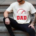He Got It From His Dad Baseball Dad Legacy Humor Quote Men's Comfort Colors T-Shirt Ivory