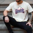 Dad Daddy Of The Rookie Baseball Men's Comfort Colors T-Shirt Ivory Dad Daddy Of The Rookie Baseball Men's Comfort Colors T-Shirt Ivory