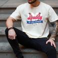 Daddy Of The Rookie Baseball Dad Retro Love Heart Birthday Premium Men's Comfort Colors T-Shirt Ivory Daddy Of The Rookie Baseball Dad Retro Love Heart Birthday Premium Men's Comfort Colors T-Shirt Ivory