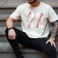 Distressed Baseball Number 32 Jersey Uniform Player Fan Men's Comfort Colors T-Shirt Ivory