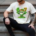 Drip Baseball Irish Shamrock St Patricks Men Boy Kid Men's Comfort Colors T-Shirt Ivory Drip Baseball Irish Shamrock St Patricks Men Boy Kid Men's Comfort Colors T-Shirt Ivory