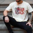 Game Day Baseball Leopard Coquette Bow Mama Mom Sister Men's Comfort Colors T-Shirt Ivory Game Day Baseball Leopard Coquette Bow Mama Mom Sister Men's Comfort Colors T-Shirt Ivory