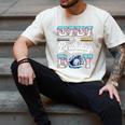 Gigi Of The Birthday Boy Baseball Ice Cream Drip Matching Men's Comfort Colors T-Shirt Ivory Gigi Of The Birthday Boy Baseball Ice Cream Drip Matching Men's Comfort Colors T-Shirt Ivory