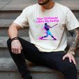 Your Girlfriend Likes My Swing Baseball Quote Boys Men Men's Comfort Colors T-Shirt Ivory Your Girlfriend Likes My Swing Baseball Quote Boys Men Men's Comfort Colors T-Shirt Ivory