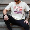 Grandparent Grandma Of The 1 Rookie Baseball Men's Comfort Colors T-Shirt Ivory Grandparent Grandma Of The 1 Rookie Baseball Men's Comfort Colors T-Shirt Ivory