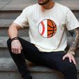 Granny Of Ballers Baseball Basketball Grandma Granny Men's Comfort Colors T-Shirt Ivory Granny Of Ballers Baseball Basketball Grandma Granny Men's Comfort Colors T-Shirt Ivory