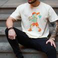 Halloween Baseball Skeleton Ice Cream Drip Baseball Boys Kid Men's Comfort Colors T-Shirt Ivory