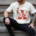 Happy 100 Days Of School Baseball Football PE Teacher Men's Comfort Colors T-Shirt Ivory Happy 100 Days Of School Baseball Football PE Teacher Men's Comfort Colors T-Shirt Ivory