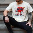 Heart Love Baseball Valentine Outfit Men Boy Men's Comfort Colors T-Shirt Ivory Heart Love Baseball Valentine Outfit Men Boy Men's Comfort Colors T-Shirt Ivory