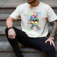 I Hit 100 Days Of School Baseball Drip 100th Day Of School Men's Comfort Colors T-Shirt Ivory I Hit 100 Days Of School Baseball Drip 100th Day Of School Men's Comfort Colors T-Shirt Ivory