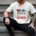 I Hit 100 Days Of School Baseball Kids Boy Teacher 100th Day Men's Comfort Colors T-Shirt Ivory