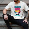 HUGvyn I Survived 100 Days Baseball Teacher Ice Cream Drip Men's Comfort Colors T-Shirt Ivory HUGvyn I Survived 100 Days Baseball Teacher Ice Cream Drip Men's Comfort Colors T-Shirt Ivory