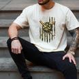 Ice Cream Baseball Drip For Boys Camo USA Flag Camouflage Men's Comfort Colors T-Shirt Ivory