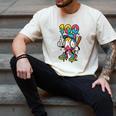 Ice Cream Drip Baseball Party 100 Days Of School Teacher Men's Comfort Colors T-Shirt Ivory Ice Cream Drip Baseball Party 100 Days Of School Teacher Men's Comfort Colors T-Shirt Ivory