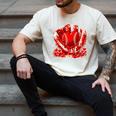 Ice Cream Drip Heart Valentines Day Baseball Boys Youth Kids Men's Comfort Colors T-Shirt Ivory Ice Cream Drip Heart Valentines Day Baseball Boys Youth Kids Men's Comfort Colors T-Shirt Ivory