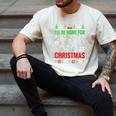 I'Ll Be Home For Christmas Baseball Xmas Men's Comfort Colors T-Shirt Ivory I'Ll Be Home For Christmas Baseball Xmas Men's Comfort Colors T-Shirt Ivory