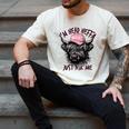 I'm Head Heffa Just Ask Me Bossy Highland Cow Baseball Cap Men's Comfort Colors T-Shirt Ivory