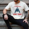 I'm Working From Home Today Baseball Lover Men Women Men's Comfort Colors T-Shirt Ivory