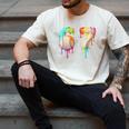 Kids Meme 67 Number Six 6 Seven 7 Ice Cream Drips Baseball Men's Comfort Colors T-Shirt Ivory