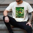 Leprechaun Playing Baseball Japanese Art St Patricks Day Men's Comfort Colors T-Shirt Ivory