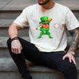 Leprechaun Playing Baseball St Patricks Day Sport Boys Men's Comfort Colors T-Shirt Ivory Leprechaun Playing Baseball St Patricks Day Sport Boys Men's Comfort Colors T-Shirt Ivory