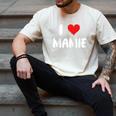 I Love Mamie Heart Grandma Grandmother Grandparent Raglan Baseball Tee Men's Comfort Colors T-Shirt Ivory I Love Mamie Heart Grandma Grandmother Grandparent Raglan Baseball Tee Men's Comfort Colors T-Shirt Ivory