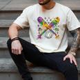 Mardi Gras Baseball Drip Shirt Cool Dripping Baseball Drip Men's Comfort Colors T-Shirt Ivory Mardi Gras Baseball Drip Shirt Cool Dripping Baseball Drip Men's Comfort Colors T-Shirt Ivory