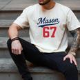 Mason 67 Jersey Baseball Men Women Boys Girls Number 6 7 Men's Comfort Colors T-Shirt Ivory Mason 67 Jersey Baseball Men Women Boys Girls Number 6 7 Men's Comfort Colors T-Shirt Ivory