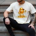 Melting Baseball Mascot Slugger Bat Cap Cartoon Men's Comfort Colors T-Shirt Ivory Melting Baseball Mascot Slugger Bat Cap Cartoon Men's Comfort Colors T-Shirt Ivory