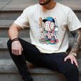 Melting Slime Sprinkle Baseball Mascot With Bat Men's Comfort Colors T-Shirt Ivory Melting Slime Sprinkle Baseball Mascot With Bat Men's Comfort Colors T-Shirt Ivory