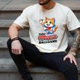 Take Meowt To The Ball Game Tee Slugger Cat Baseball Men's Comfort Colors T-Shirt Ivory