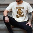 Missoula Mudweasels Retro Minor League Baseball Men's Comfort Colors T-Shirt Ivory