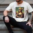 Mona Lisa Baseball Trending Aesthetic Streetwear Men's Comfort Colors T-Shirt Ivory