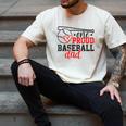One Proud Baseball Dad Sporty Humor Men's Comfort Colors T-Shirt Ivory
