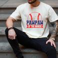 Pawpaw Rookie Of Year 1st Birthday Baseball Theme Matching Men's Comfort Colors T-Shirt Ivory