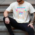 Proud Mom Baseball Player Number 15 Ice Cream Drip Men's Comfort Colors T-Shirt Ivory