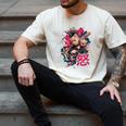 Punk Girl With Anger Kanji And Baseball Bat Men's Comfort Colors T-Shirt Ivory