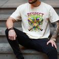 Respect The Drip Mardi Gras Baseball Ice Cream Boys Carnival Men's Comfort Colors T-Shirt Ivory