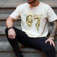 Retro I Was 6 Now I'm 7 Camo 67 Ice Cream Drip Baseball Men's Comfort Colors T-Shirt Ivory