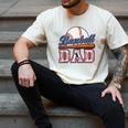 Retro Baseball Dad Father's Day Men's Comfort Colors T-Shirt Ivory Retro Baseball Dad Father's Day Men's Comfort Colors T-Shirt Ivory