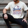 Retro Baseball Dad Game Day Sport Dad Father's Day Men's Comfort Colors T-Shirt Ivory