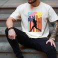 Retro Baseball Drip Boys Ice Cream Patriotic American Flag Men's Comfort Colors T-Shirt Ivory Retro Baseball Drip Boys Ice Cream Patriotic American Flag Men's Comfort Colors T-Shirt Ivory