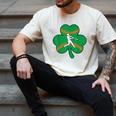 Retro Shamrock Baseball St Patricks Day Men Women Boys Girls Men's Comfort Colors T-Shirt Ivory
