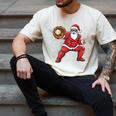 Santa Playing Baseball Baseball Lover Baseballer Xmas Men's Comfort Colors T-Shirt Ivory Santa Playing Baseball Baseball Lover Baseballer Xmas Men's Comfort Colors T-Shirt Ivory