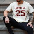 SENIOR BASEBALL DAD 2025 MAROON BASEBALL DAD SENIOR 25 4 Men's Comfort Colors T-Shirt Ivory SENIOR BASEBALL DAD 2025 MAROON BASEBALL DAD SENIOR 25 4 Men's Comfort Colors T-Shirt Ivory