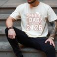 Senior Dad Class Of 2026 Graduate Baseball 2026 Graduation Men's Comfort Colors T-Shirt Ivory Senior Dad Class Of 2026 Graduate Baseball 2026 Graduation Men's Comfort Colors T-Shirt Ivory