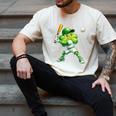 Shamrock Playing Baseball St Patricks Day Men Boys Kid Men's Comfort Colors T-Shirt Ivory Shamrock Playing Baseball St Patricks Day Men Boys Kid Men's Comfort Colors T-Shirt Ivory