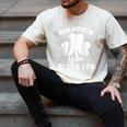 Shamrock Your Socks Irish Baseball Dad St Patricks Day Men's Comfort Colors T-Shirt Ivory