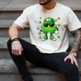 Shamrocks Playing Baseball St Patricks Day 6 7 Meme Men Boys Men's Comfort Colors T-Shirt Ivory Shamrocks Playing Baseball St Patricks Day 6 7 Meme Men Boys Men's Comfort Colors T-Shirt Ivory